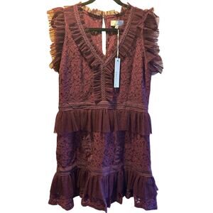 NWT Adelyn Rae Devon Lace Mini Dress - XL